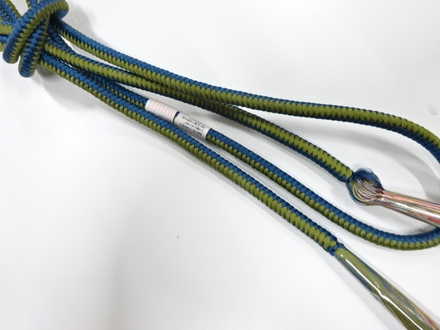 未使用品　正絹　手組帯締め